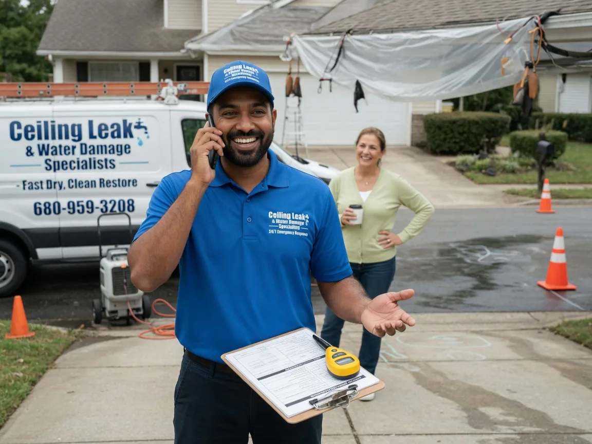 Ceiling Leak Cleanup Earleville, MD FAQs